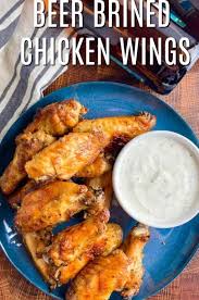 Beer Brined Chicken Wings Life S Ambrosia In 2020 Brine Chicken Chicken Wings Chicken Wing Recipes