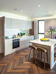 parquet floor kitchen ideas & photos