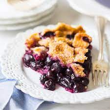 Bring the water to boiling in small saucepan. Classic Blueberry Pie Flaky Crust Thick Glaze Y Filling Baking A Moment
