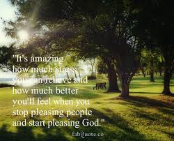 Start Pleasing God Quote