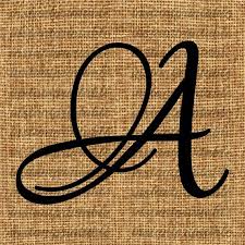 Monogram Initial Letter A Letter Clip Art Letter Decal Download Letters Letter Download Print Name Wallpaper Tattoo Lettering Lettering