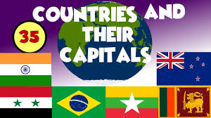 As the capital cities of their countries, these towns differ greatly in terms of safety, prices, health care, pollution level, and other conditions. Name Of Countries And Capitals Of The World Country Flags Of The World For Student Youtube