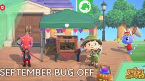 How 'bout asking around the travelers around this oasis now that a lot of'em are staying and relaxing here? Animal Crossing New Horizons Bug Off September Guide Rewards How To Join Bugs And Everything You Need To Know