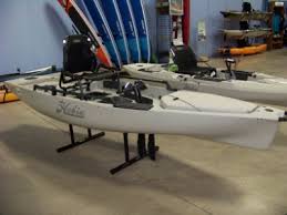 Now the 2018 pro angler series of kayaks boast some incredible features for the stand up kayak angler. Quest Watersports 2019 Hobie Used Mirage Pro Angler 14 Search Pre Owned Boats