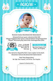 Maybe you would like to learn more about one of these? Free 50 Desain Undangan Aqiqah Dan Tasyakur Anak Coreldraw Cdr Tutoriduan Com