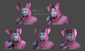We have high quality images available of this skin on our site. Rabbit Raider Facial Pose Test Fanart Fortnite