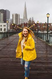 5 Best Packable Rain Jackets For Trips That Are Cute And Affordable Packable Rain Jacket Raincoat Outfit Rain Jackets Outfit