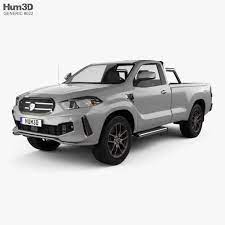 Generic Single Cab Pickup 2016 Generic Car 3d Model Cab