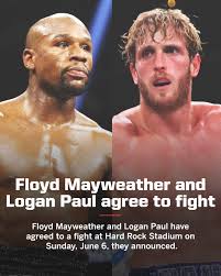 I know what you did to your wife. Sportscenter It S Official Floyd Mayweather Vs Logan Paul Facebook