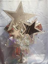 Notify me when this product is available: Triple Star Centerpiece Oh How Cute Online Store Star Centerpieces Star Centerpiece Star Party