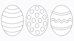 Easter Egg Template Printable Free