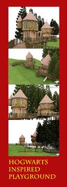 Jk Rowling And The 150 000 Hogwarts Playground Hogwarts Playground Kids Play Spaces