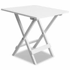 vidaxl table basse blanche en bois d 39 acacia table pliante de jardin basse blanche bois d3 outdoor coffee tables folding coffee table coffee table wood