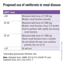 Avoiding Metformin In Renal Insufficiency Diabetes Hub
