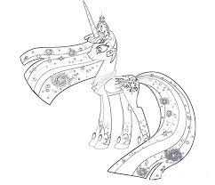 Cool coloring «princess celestia», which you can print on an a4 sheet or color online. Amazing Princess Celestia Coloring Page Free Printable Coloring Pages For Kids