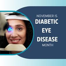 November is Diabetic Eye Disease Awareness Month