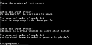 For(i=0;i<=14;i++) { if(xi==' ' || xi=='\0'. C Program To Reverse The Words In A Given String Plexinfo
