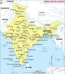 India Bangladesh Map