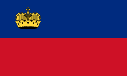 The used colors in the flag are blue, red, yellow, black. Flag Of Liechtenstein Wikipedia