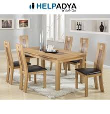 Box 2~4 contain 2 chairs each. Help Adya Is Free Post Ad Website In Delhi Solid Oak Dining Table Big Dining Table Oak Dining Table