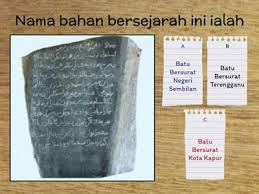 Peninggalan kapur adalah prasasti berupa tiang batu bersurat yang ditemukan di pesisir barat pulau bangka, di sebuah dusun kecil yang bernama kotakapur. Agama Di Tanah Melayu Tahun 5 Sumber Pengajaran