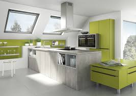 grune kuche mit kochinsel in betonoptik moderne kuche kuche qualitat burger kuchen