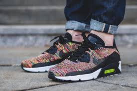 On Foot Nike Air Max 90 Ultra 2 0 Flyknit Multicolor Eu Kicks Sneaker Magazine Nike Shoes Air Max Nike Air Max Nike Air Max 90