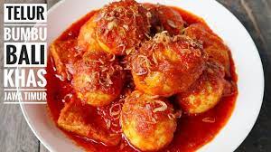 Resep Telur Bumbu Bali Enak Banget Youtube In 2021 Bumbu Bali Recipe Food Food And Drink