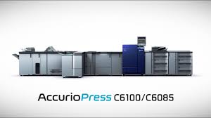 Transforming business through customer collaboration and cutting edge technology. Konica Minolta Accuriopress C6100 Digital Color Press With Iq 501 Optimizer Youtube