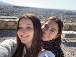 Claire McNicholas '23, a Political Science major, is studying abroad at the  American College of Greece. ✈️ "It has been my dream since I was little to  travel and live in a