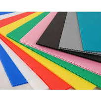 Wholesale Low MOQ Custom Color Panel Board PP Hollow Corrugated Plastic  Sheet