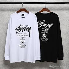 Autumn Mens Designer T Shirts Casual Letter Printed Long Sleeved T Shirt Classic Cotton Tide Brand Couple Tee Tops T Sirt T Shirt Sites From