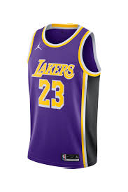 The city edition is unlike any jersey the lakers have ever had, keeping the modern day text and design while having a blue and gray color scheme. Lebron James 20 21 Statement Nba Swingman Jersey Stateside Sports