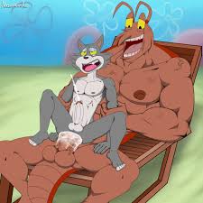 Post 4246791: Kenny_the_Cat Larry_the_Lobster markdeth  SpongeBob_SquarePants_(series)