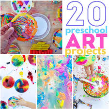 Positively perfect for preschool crafts! 20 Preschool Art Projects Babble Dabble Do