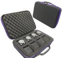 Hard Watch Storage Box Tool Storage Bag Canvas EVA Organizer Shockproof  Sponge Carry Case Shell Zipper Protective Box - AliExpress