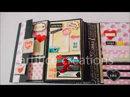 To begin putting together the scrapbook page, you need a canvas. Scrapbook Card Album Diy Scrapbook How To Make Scrapbook For Anniversary Birthday Youtube How To Make Scrapbook Album Diy Diy Scrapbook