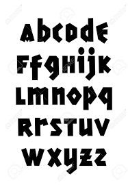 Ultra is a specific kind of serif, called slab serif. Hand Drawn Bold Font Editable Vector Alphabet Royalty Free Cliparts Vectors And Stock Illustration Image 104301610