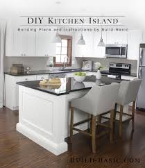 build a diy kitchen island  build basic