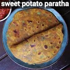 Hebbar S Kitchen On Instagram Sweet Potato Paratha Recipe Sweet Potato Thepla Full Recipe Bit Ly 2msma6w Clickable Link Paratha Recipes Paratha Recipes