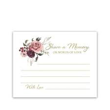 Create your own memorial cards, funeral announcement cards & prayer cards to download, print or send online for free. Funeral Favorite Memory Card Printable Template Fig Laurel