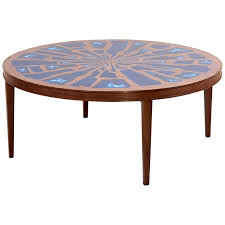 Compliments rustic, tuscan, mediterranean, modern mexican designs, and modern furniture aesthetics. Stunning Rare Wood Coffee Table With Copper And Enamel Style Top Lomomomo