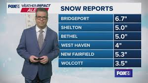 Snow totals top 1 foot across Connecticut. See how much snow you got