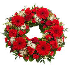 We would like to show you a description here but the site won't allow us. Red White Wreath The Funeral Florist