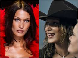 The internet can't stop talking about a model's edgy look in the latest  "Yellowstone" episode.