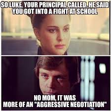 Aggressive Negotiation Star Wars Humor Star Wars Memes Star Wars Fandom