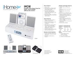 It's an ihome product and i really like it but need to get something where the docking station will let the phone. Ihome Mp3 Docking Station Ih26s User Manual Manualzz