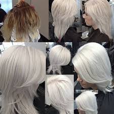Platinum Ice On Frozen Blonde Behindthechair Com Platinum Blonde Hair Hair Styles Platinum Hair Color
