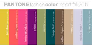 Marsha Neal Studio Blog Pantone Fall Fashion Color Chart