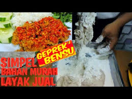 Geprek bensu dikenal murah harganya dan enak rasanya, benarkah seperti itu? Resep Ayam Geprek Bahan Murah Jual 10k Masih Untung Banyak Youtube